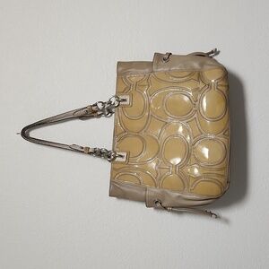 Coach Shoulder Bag Large Beige